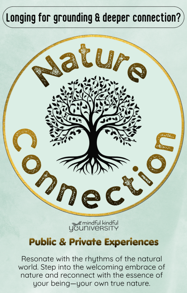 Nature Connection image - Mindful Kindful YOUniversity